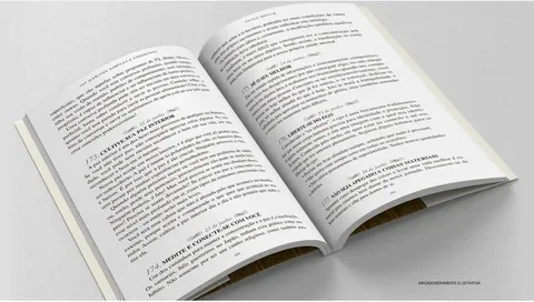 O livro aberto nos hábitos de 22 a 26 de junho