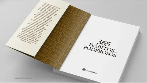 O livro com a orelha aberta