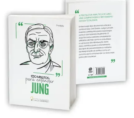 Livro 100 Minutos para Entender Jung, frente e verso