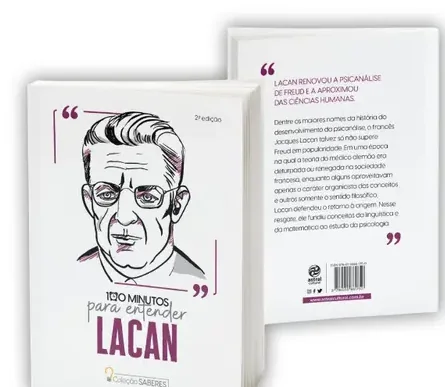 Livro 100 Minutos para Entender Lacan, frente e verso