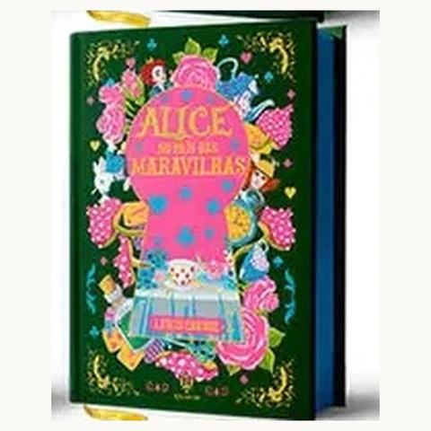 Capa real de Alice no País das Maravilhas