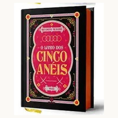Capa real de O Livro dos Cinco Anéis