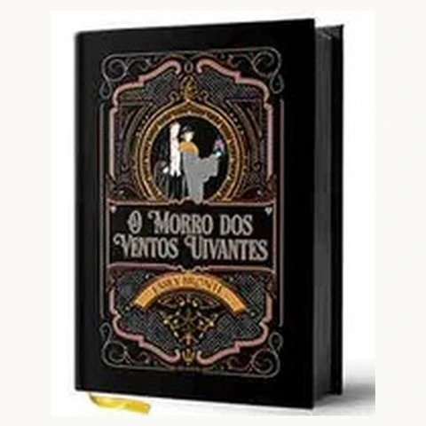 Capa real de O Morro dos Ventos Uivantes