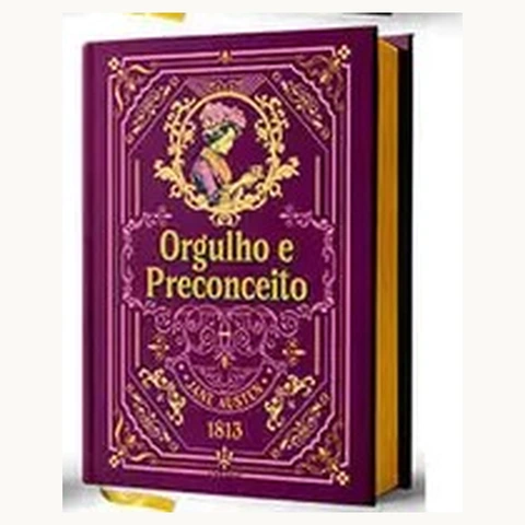 Capa real de Orgulho e Preconceito